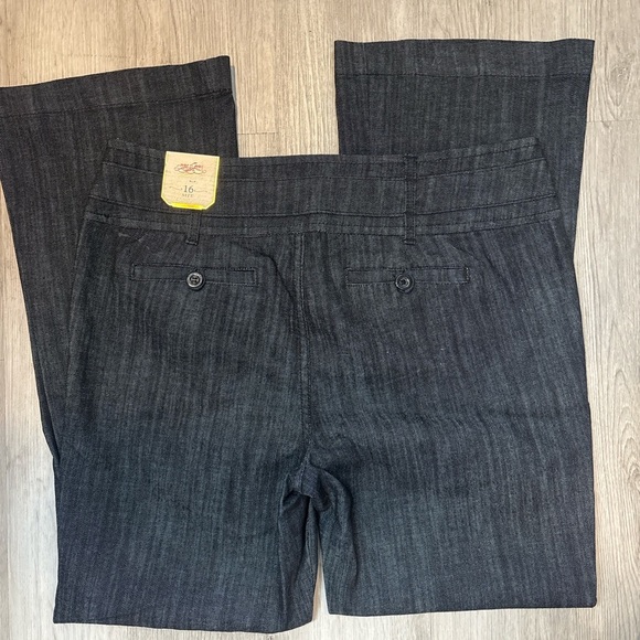 One Love (Z.E.) – Dark Wash Denim Trouser Pants, Size 16 bin1018 - Picture 5 of 6